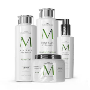 KIT MINERALS VITAMIN LEAVE-IN 140ML + SHAMPOO 270ML + MASK 200G + CONDITIONER 270ML