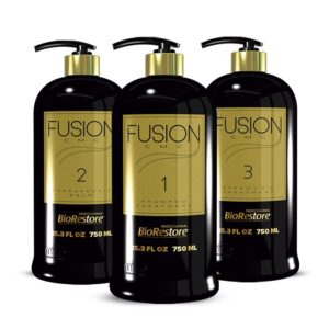 KIT FUSION CMC CREAMY OIL 750ML + SHAMPOO 750ML + BALM 750ML