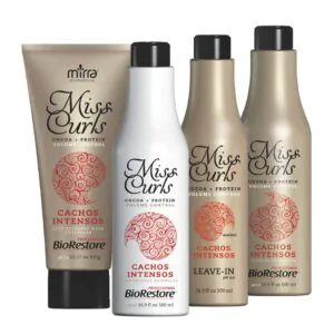 KIT MISS CURLS LEAVE-IN 500ML + MASK 500G + CONDITIONER 500ML + SHAMPOO 500ML