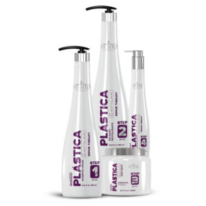 KIT HAIR PLASTIC SHAMPOO 1L + BALM 1L + MASK 1KG + RECONSTRUCTOR SERUM 250ML